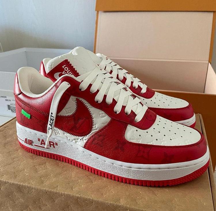 Custom LV x NK Air Force Monogram sneakerhypes