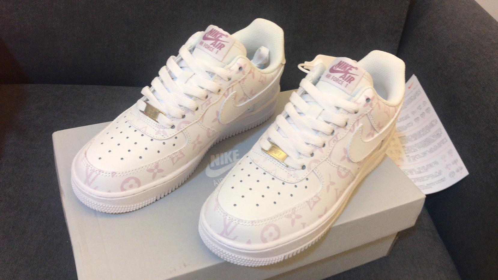 Custom LV Air Force 1 Heat Sensing CW2288 121 sneakeronline