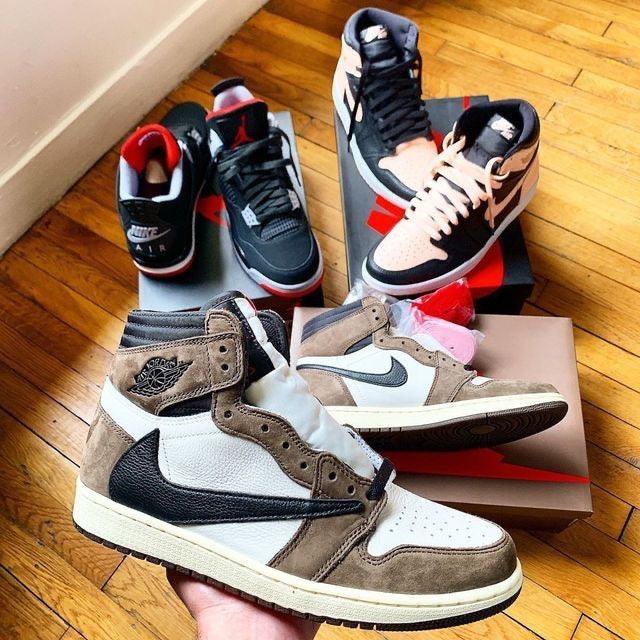 Custom Air Jordan 1 x Travis Scott AJ1 luxurysteps