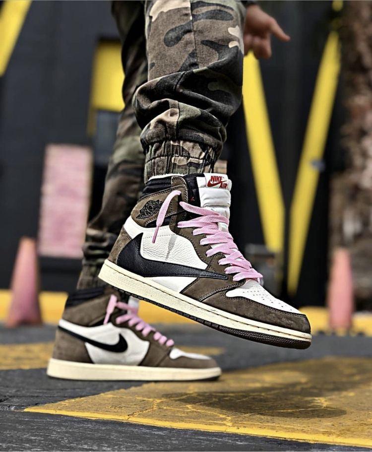 Custom Air Jordan 1 x Travis Scott AJ1 luxurysteps