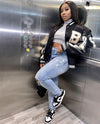 Custom Air Jordan 1 Black Retro High Q - sneakerhillcom