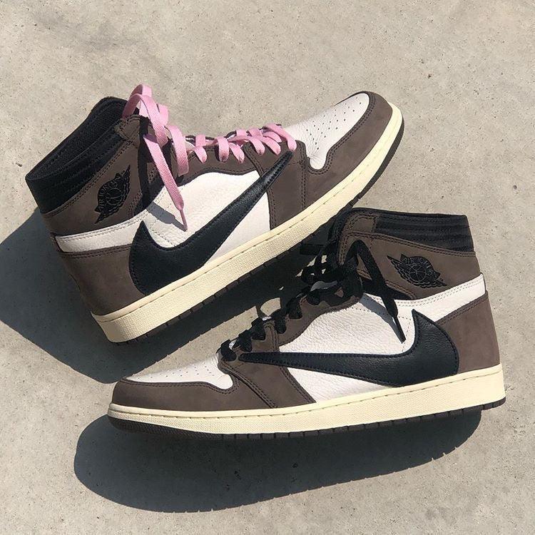 Custom Air Jordan 1 x Travis Scott AJ1 luxurysteps