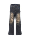 Sneakerhill American High Street Heavy Duty Washed Jeans SP2403119JON