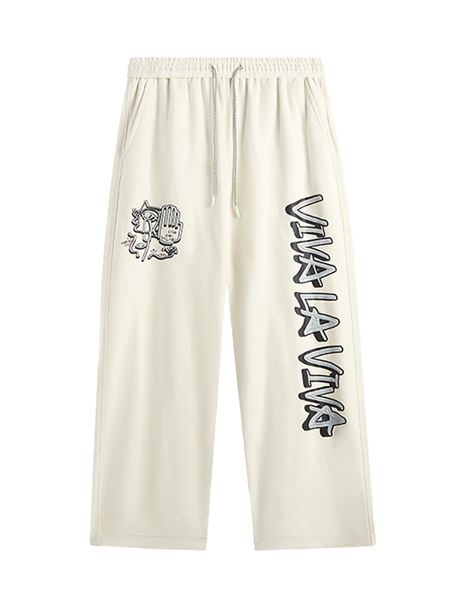 Hip-hop Letter Print Loose Casual Sweatpants SP240327RLQG