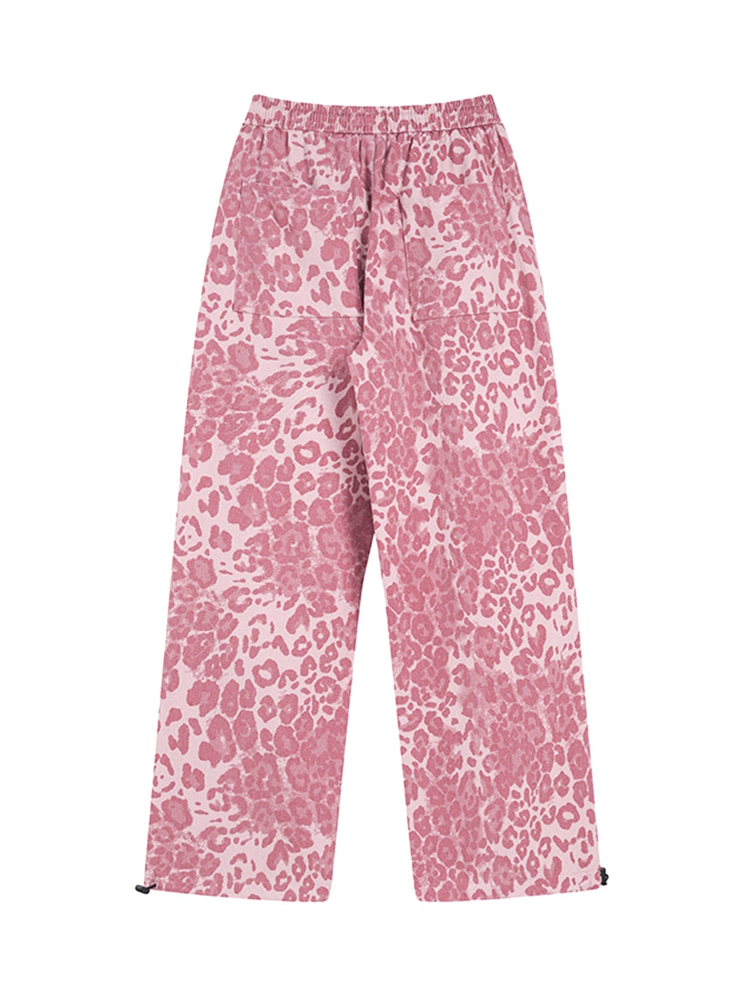 Sneakerhill Retro Leopard Print Pink Casual Pants SP2404202BLS