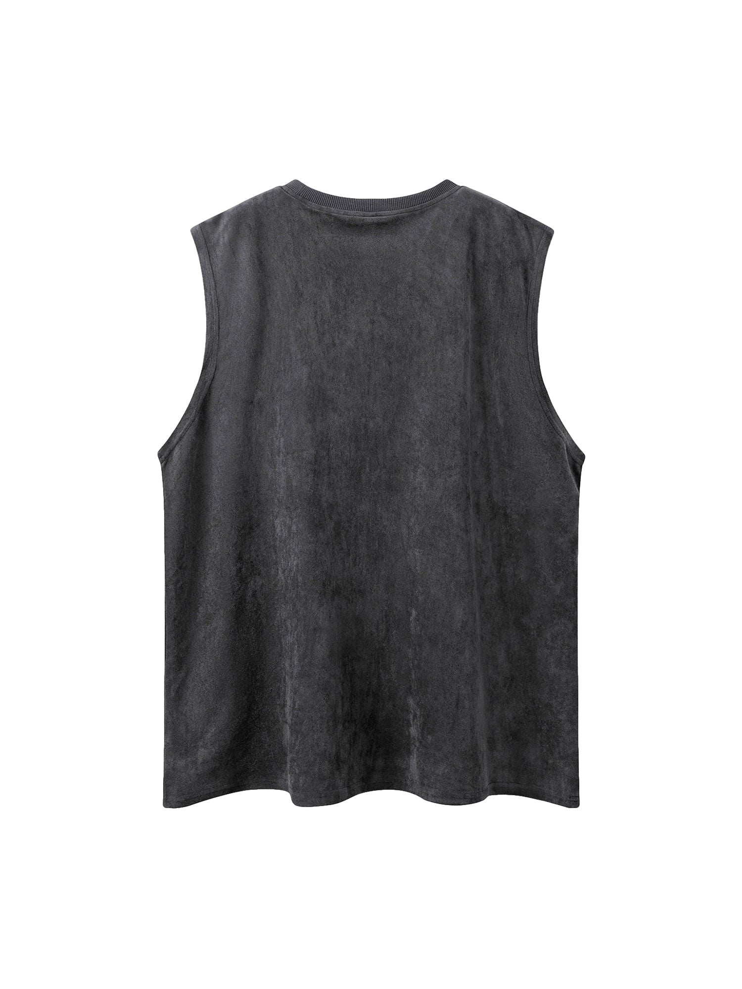 Sneakerhill Printed Crew Neck Casual Vest SP240312FBJC