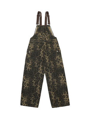 Sneakerhill Leopard Print Street Style Workwear Overalls - 2020 SP24042038II