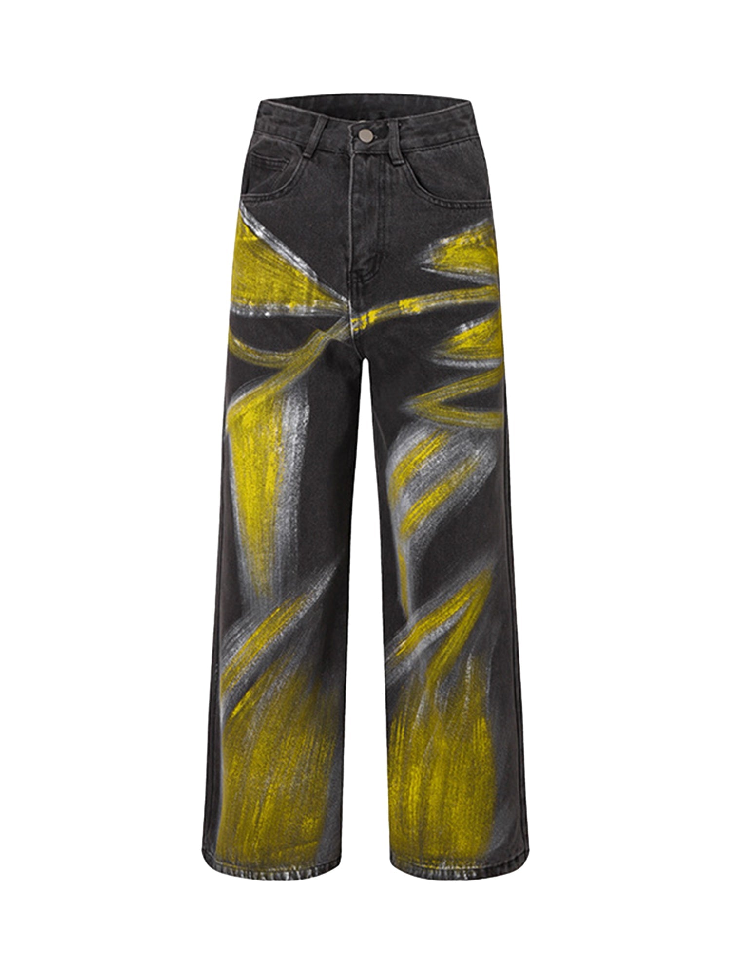 High Street Heavy Industry Graffiti Washed Jeans - sneakerhillcom