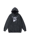 Sneakerhill Dark Series Doberman Print Hip-hop Vintage Hoodie SP23082473DD