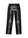 Sneakerhill Hip Hop Bones Embroidered Jeans - 1859 SP2310067QVH