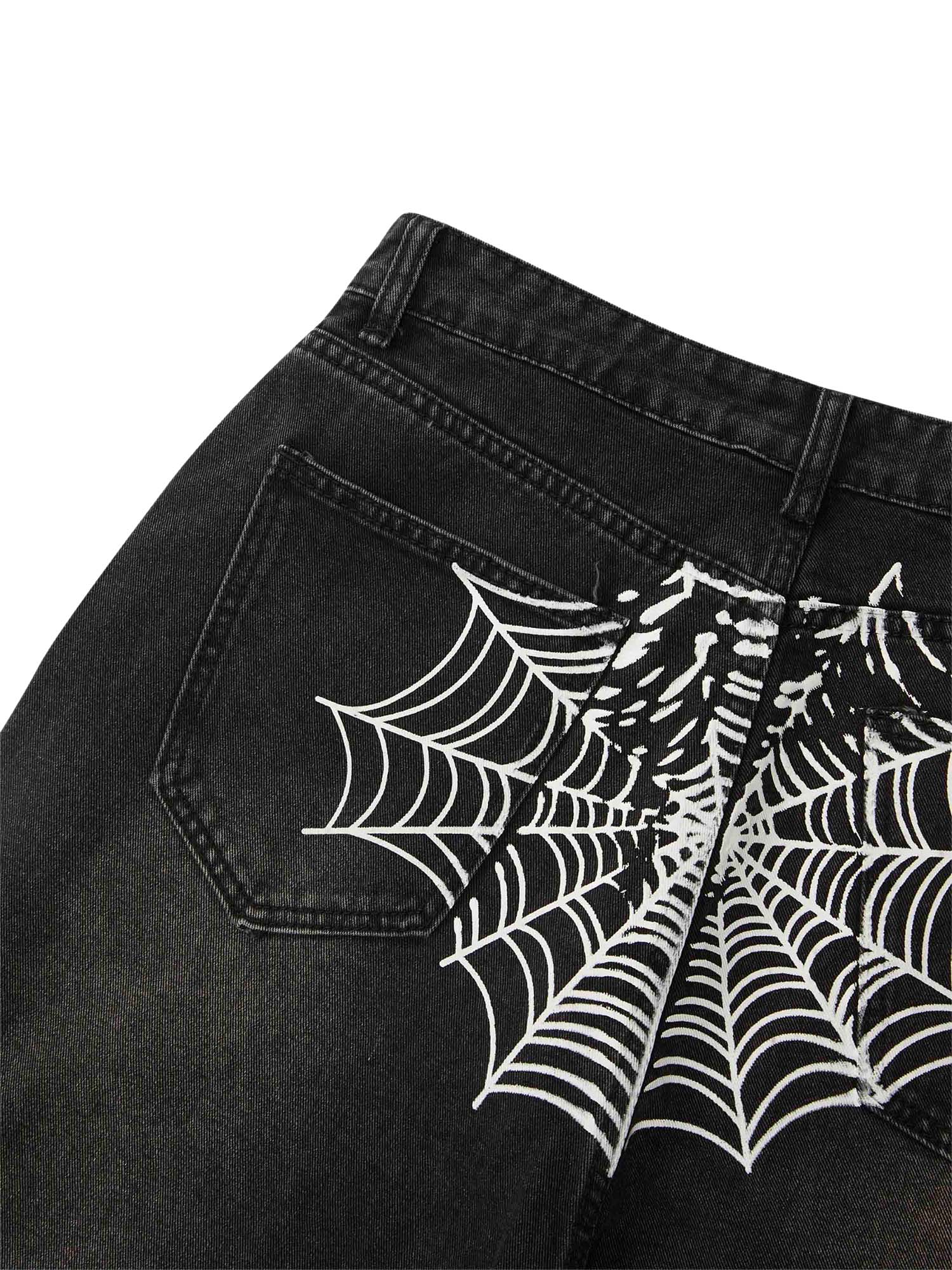 Sneakerhill Spider Printed Jeans - 1751 SP23052583D5