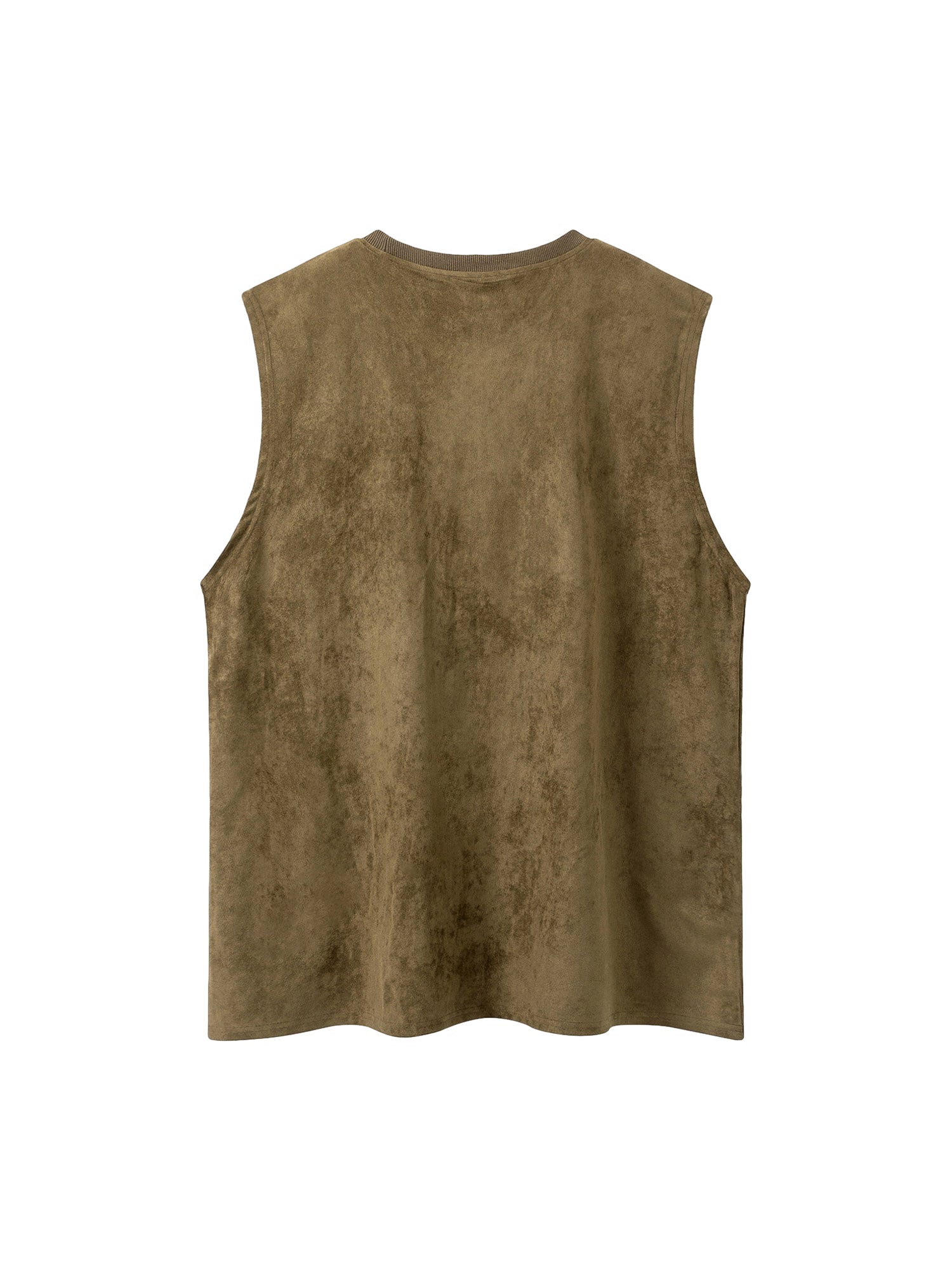 Sneakerhill Printed Crew Neck Casual Vest SP240312FBJC