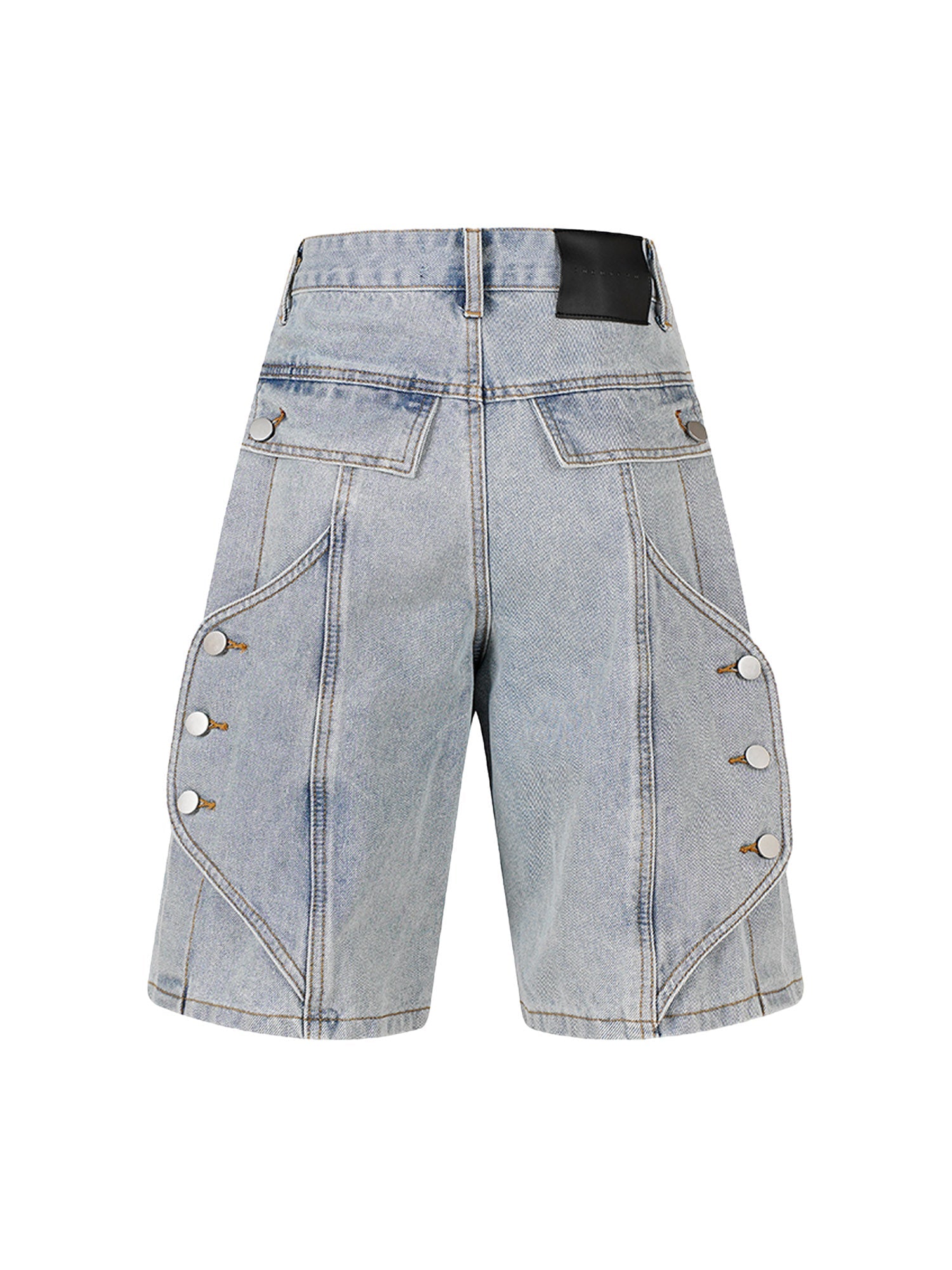 Sneakerhill High Street Washed Distressed Denim Shorts SP240527OIW7