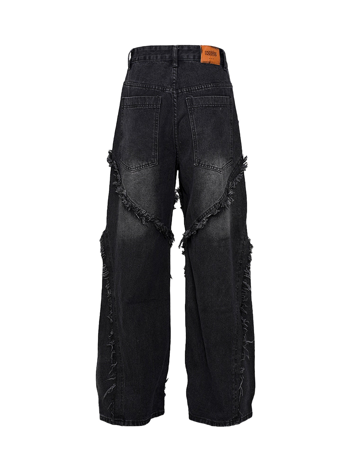 Sneakerhill High Street Hip Hop Washed Distressed Jeans - 2069 - sneakerhillcom