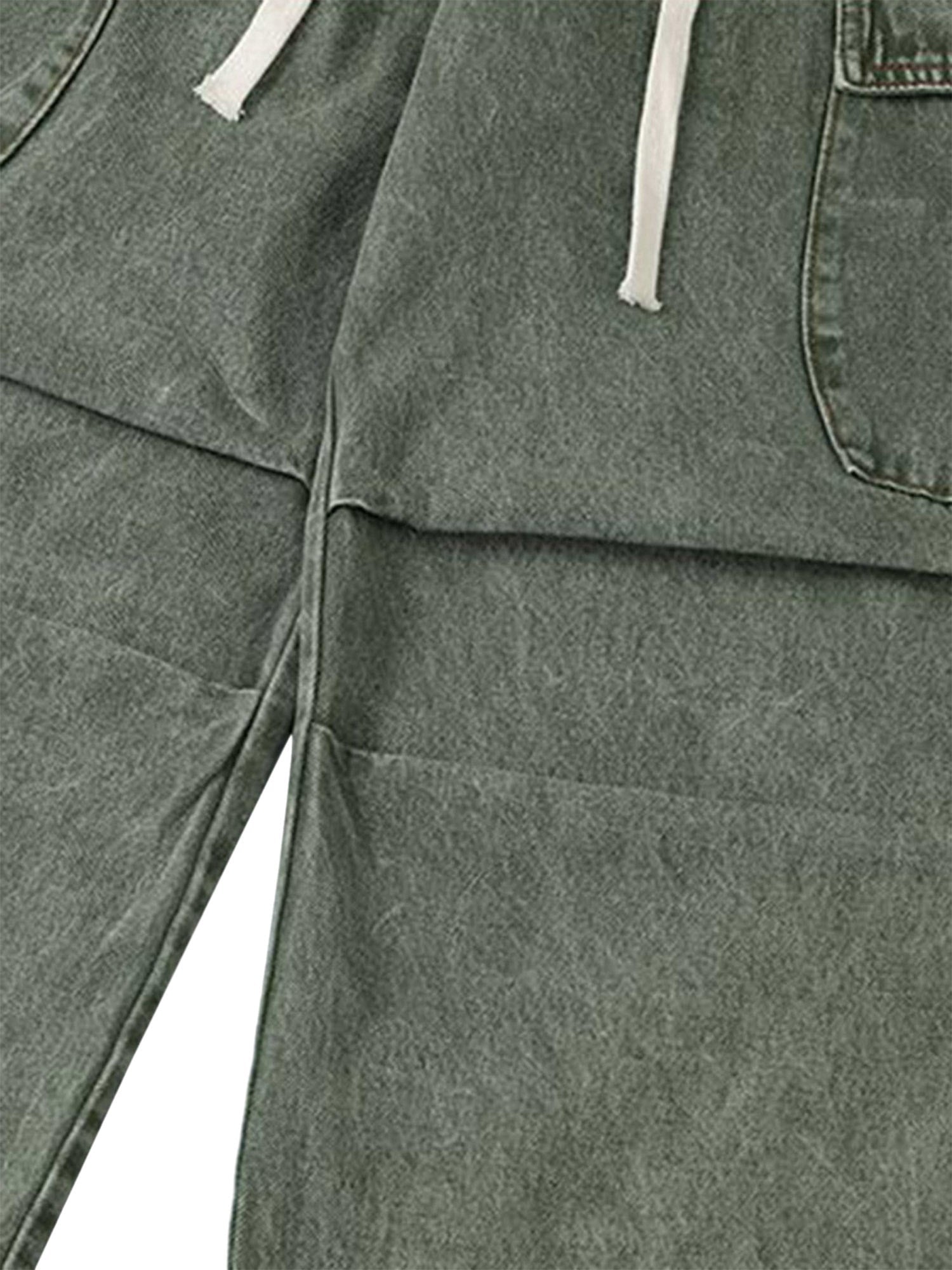 Sneakerhill Loose Straight Casual Work Pants - 2037 SP2306141HSU