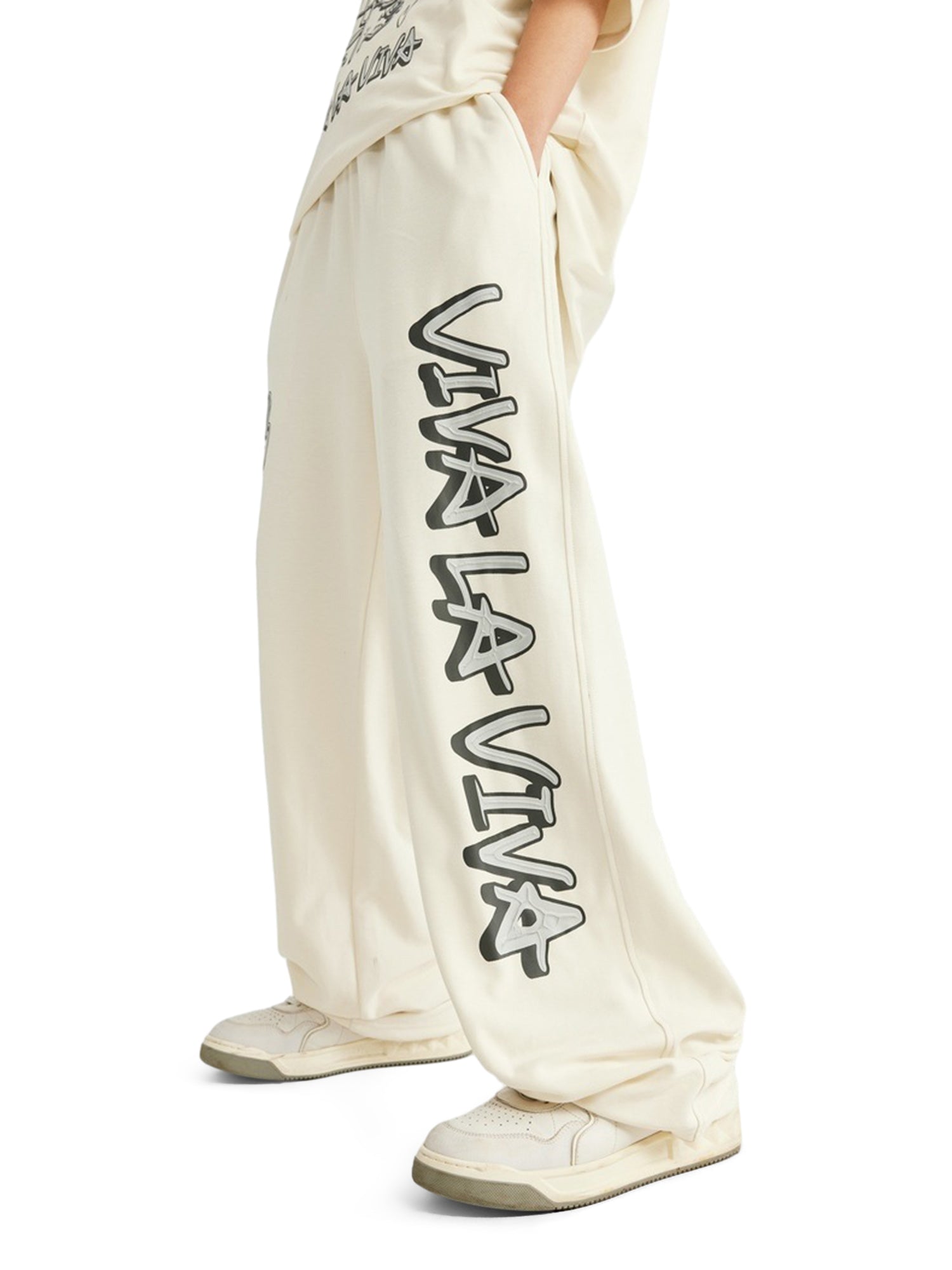 Hip-hop Letter Print Loose Casual Sweatpants SP240327RLQG