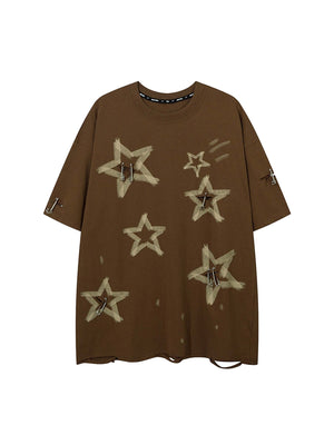 Sneakerhill High Street Star Loose T-Shirt - 2026