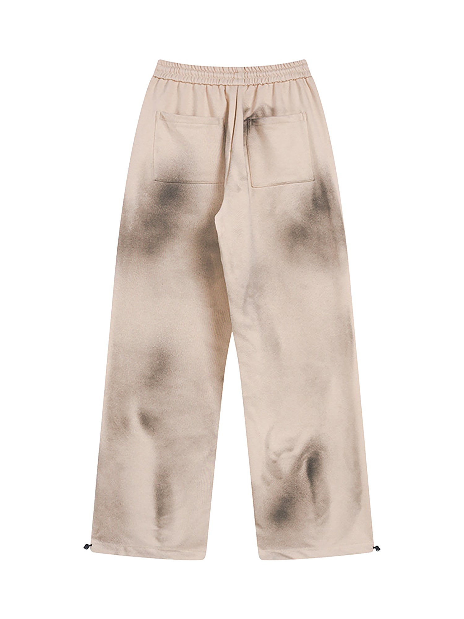 High Street Spray Printed Casual Sweatpants SP240327A8HD