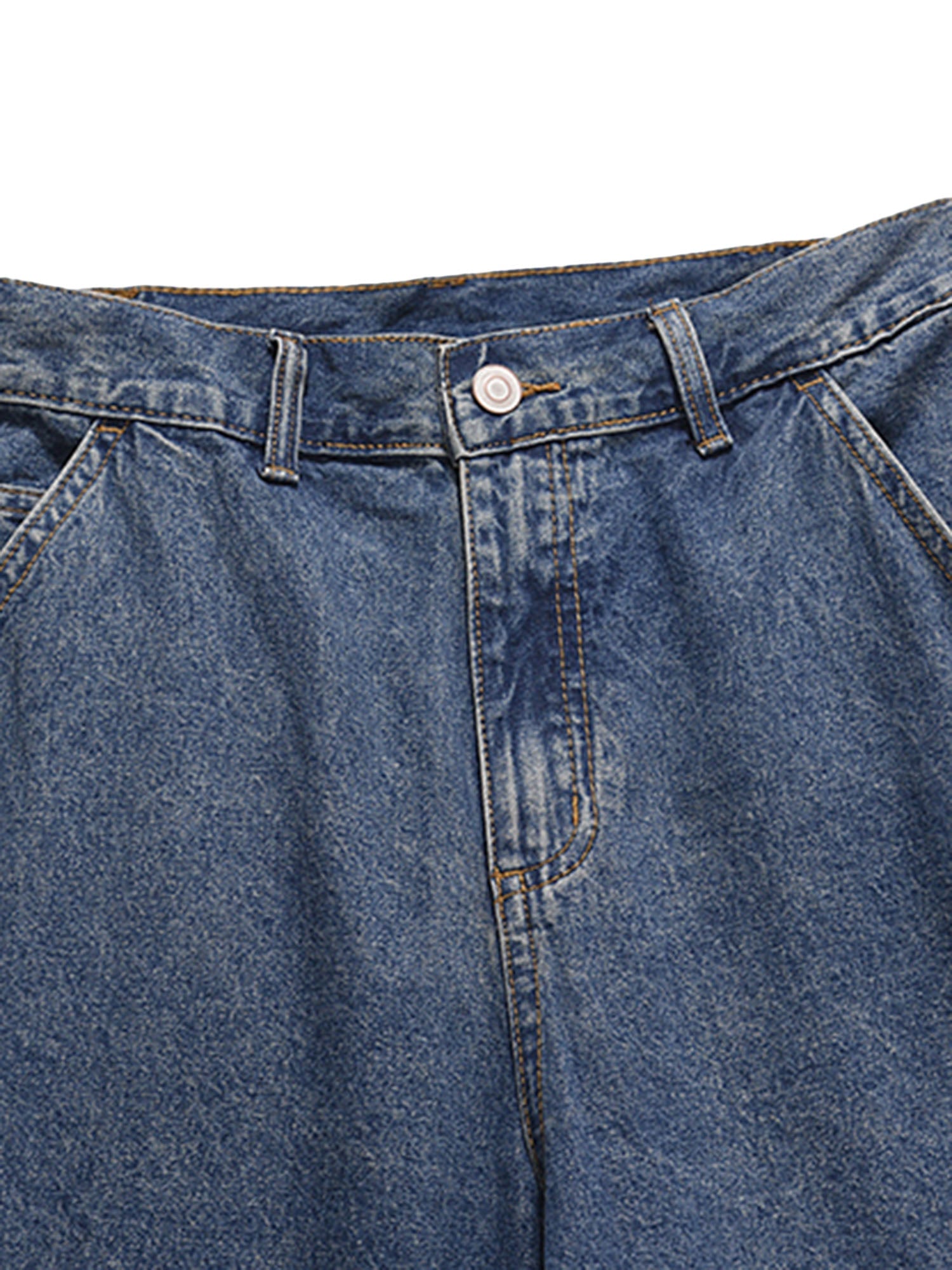 Sneakerhill Retro Blue Denim Shorts