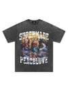 Sneakerhill Renaissance Graphic Washed Vintage T-shirt - 2093 SP240301OPKD