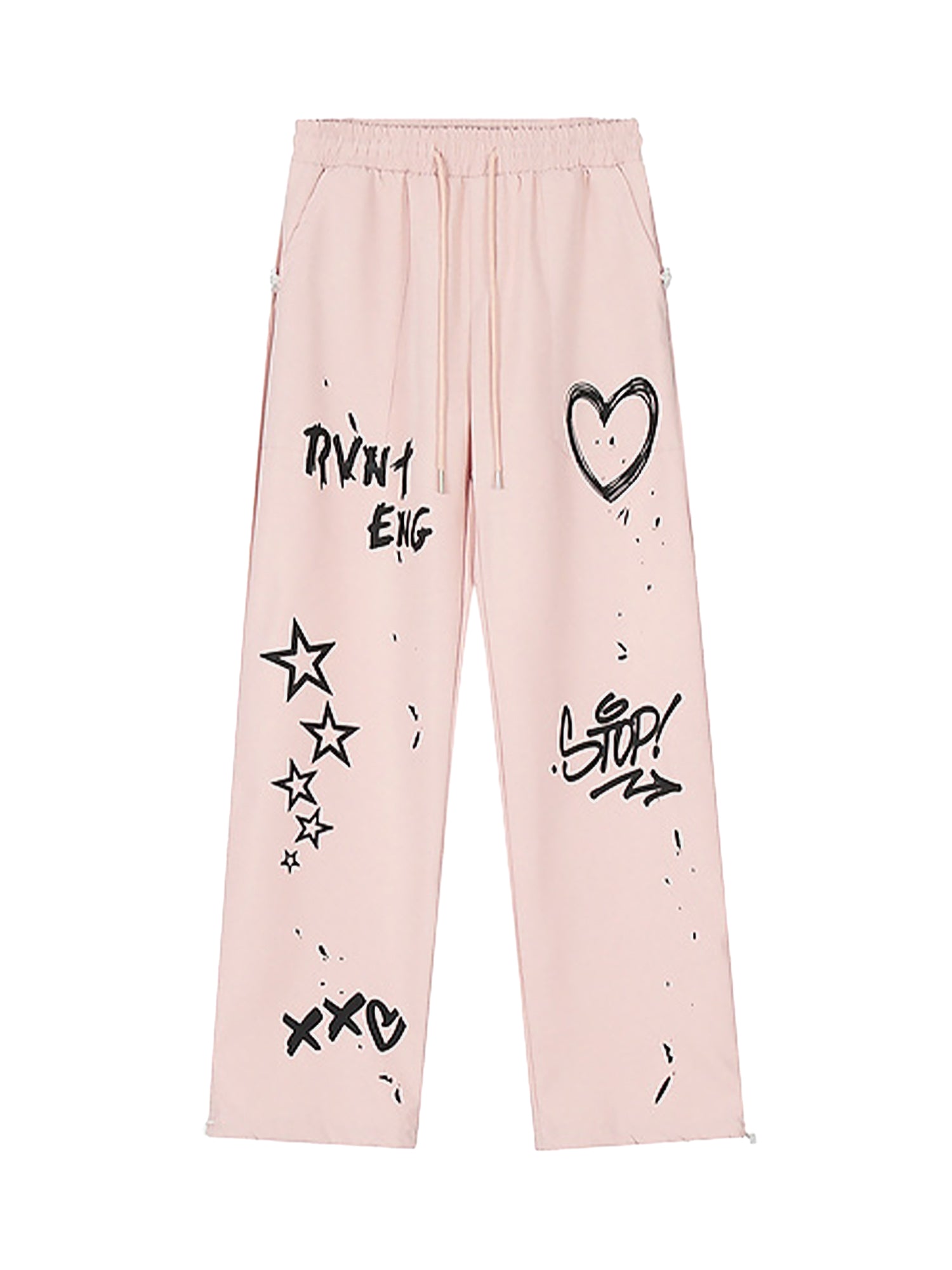 Graffiti Workwear Casual Sweatpants SP2403287207