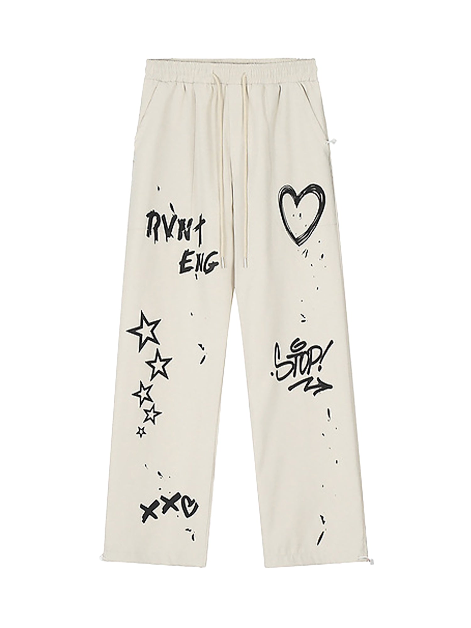 Graffiti Workwear Casual Sweatpants SP2403287207