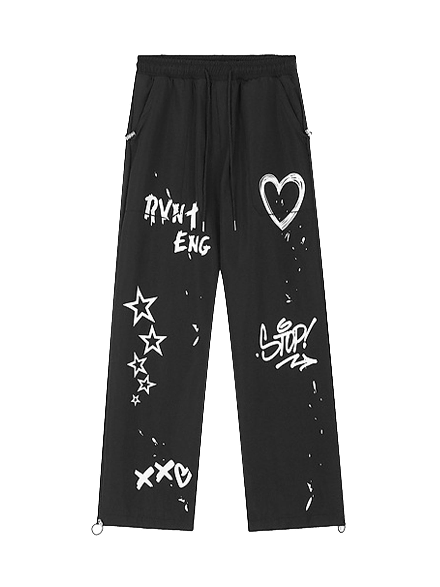 Graffiti Workwear Casual Sweatpants SP2403287207