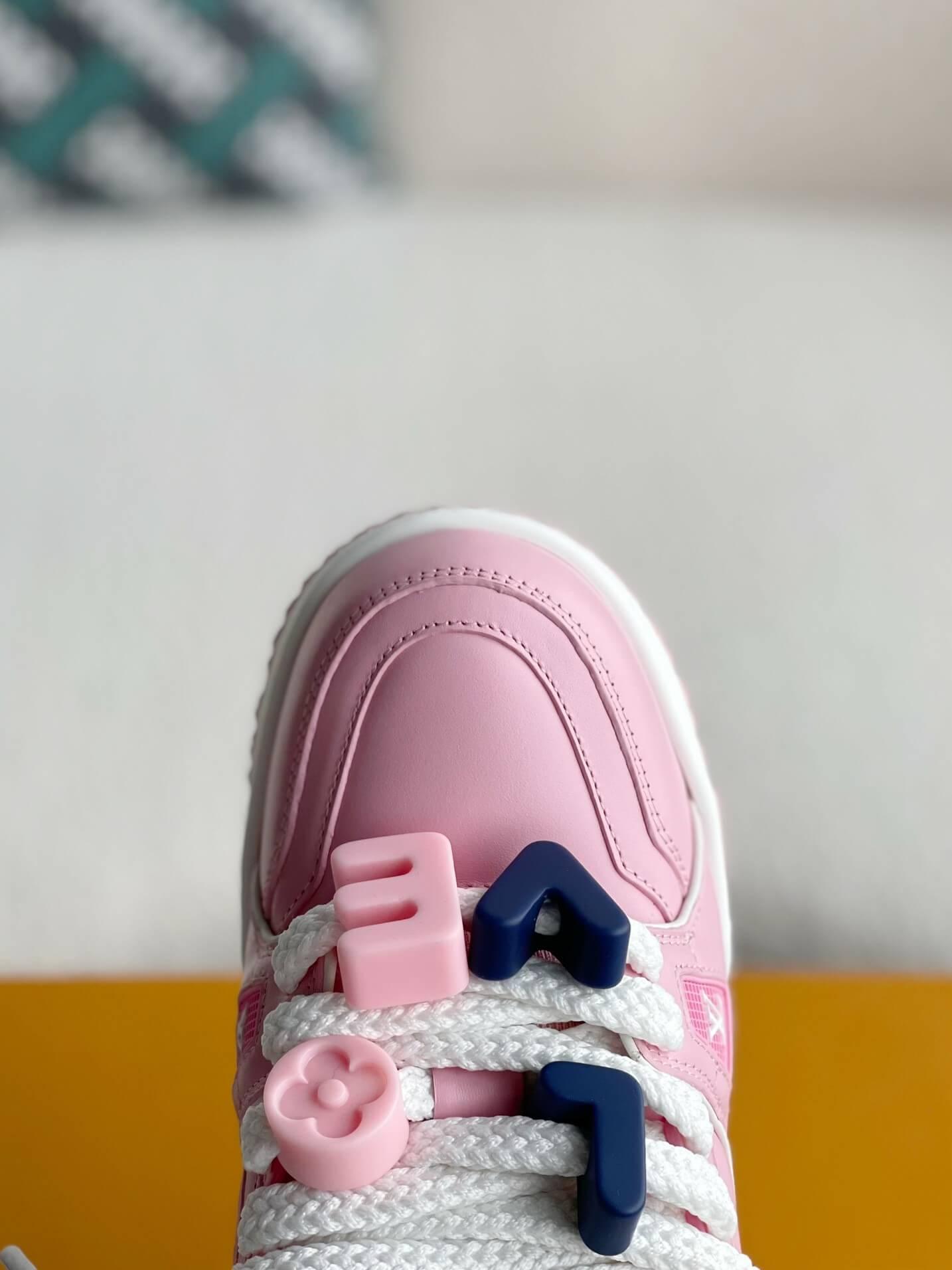 Louis Vuitton LV Trainer Maxi Pink Sneaker - sneakerhillcom