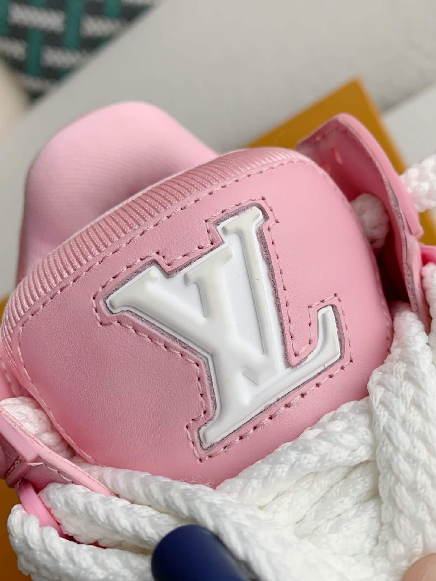 Louis Vuitton LV Trainer Maxi Pink Sneaker - sneakerhillcom