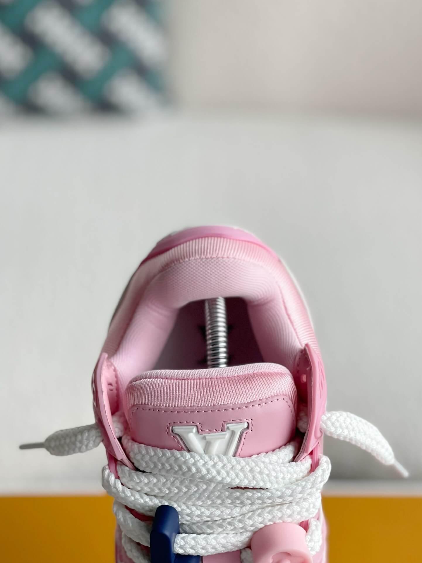 Louis Vuitton LV Trainer Maxi Pink Sneaker - sneakerhillcom