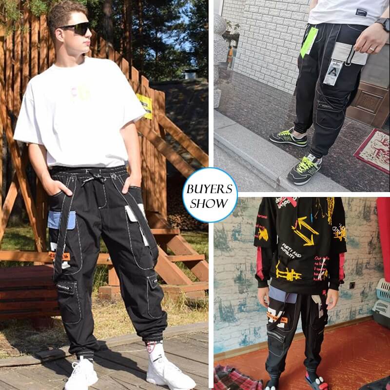 Stockholm Cargo Pants Japanese Streetwear Joggers - sneakerhillcom