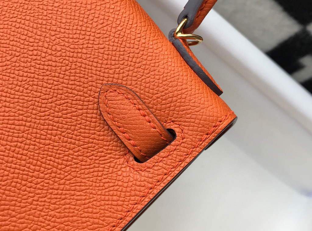 Sneakerhill - Mini Kelly Shoulder Bag Orange