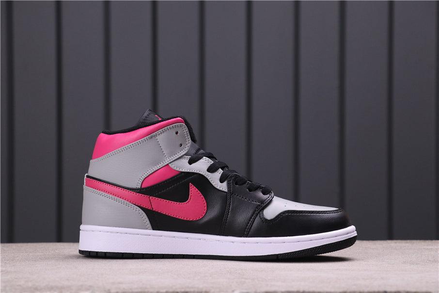 CustomAir Jordan 1 Mid “Pink Shadow” 554724-059 luxurysteps