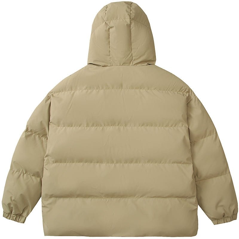 Sneakerhill® Star Puffer Winter Coat with Horn - sneakerhillcom