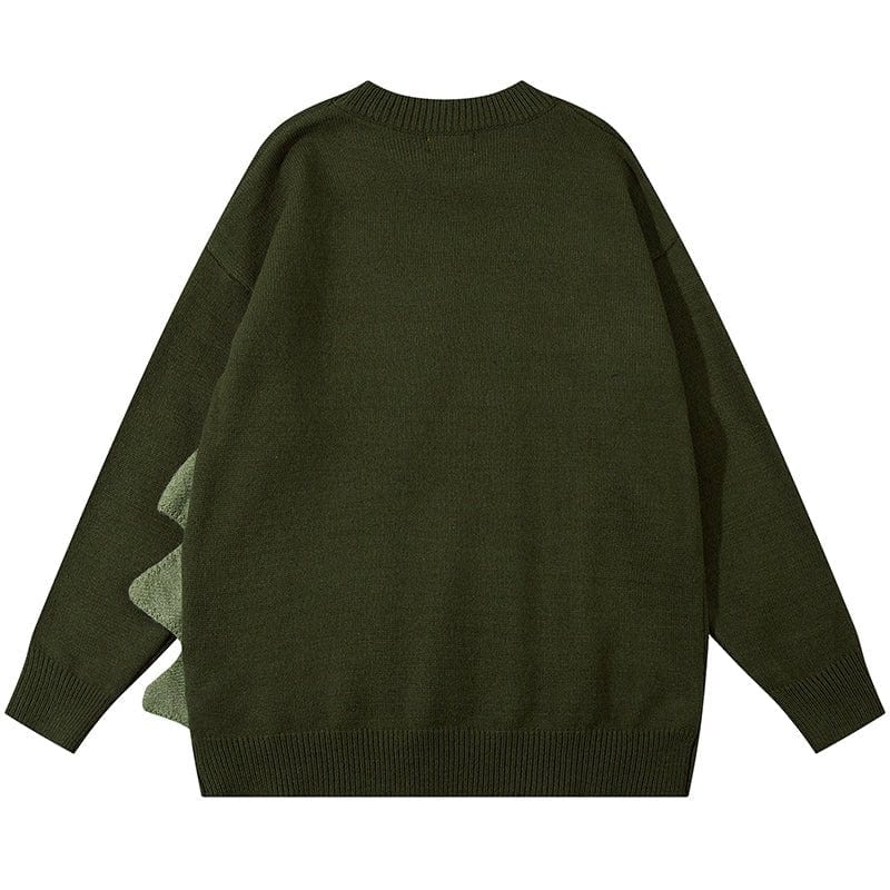 Sneakerhill® Cozy Dinosaur Chunky Knit Sweater Sneakerhill