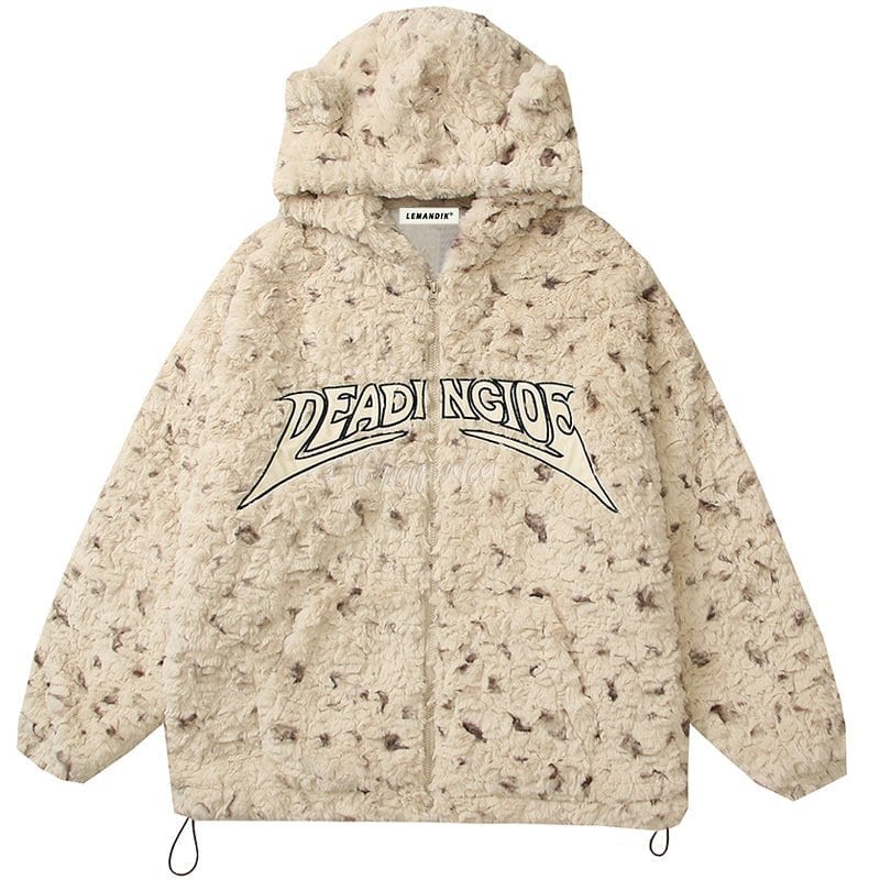 Sneakerhill® Rabbit Fur Hooded Winter Coat Sneakerhill