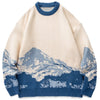 Unisex Sweater Snow Mountain Gradient - sneakerhillcom