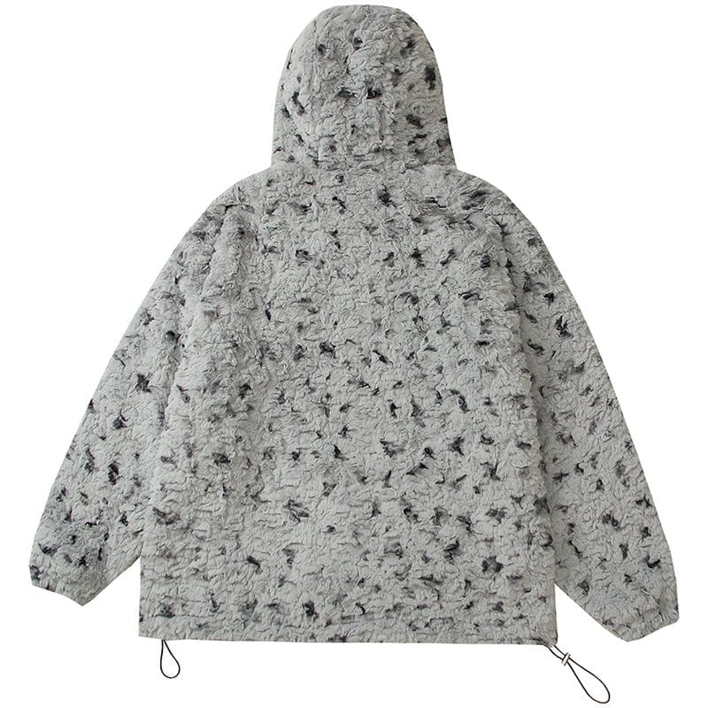 Sneakerhill® Rabbit Fur Hooded Winter Coat Sneakerhill