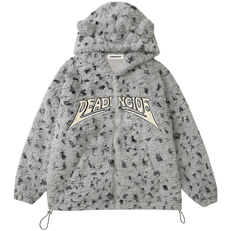 Sneakerhill® Rabbit Fur Hooded Winter Coat Sneakerhill