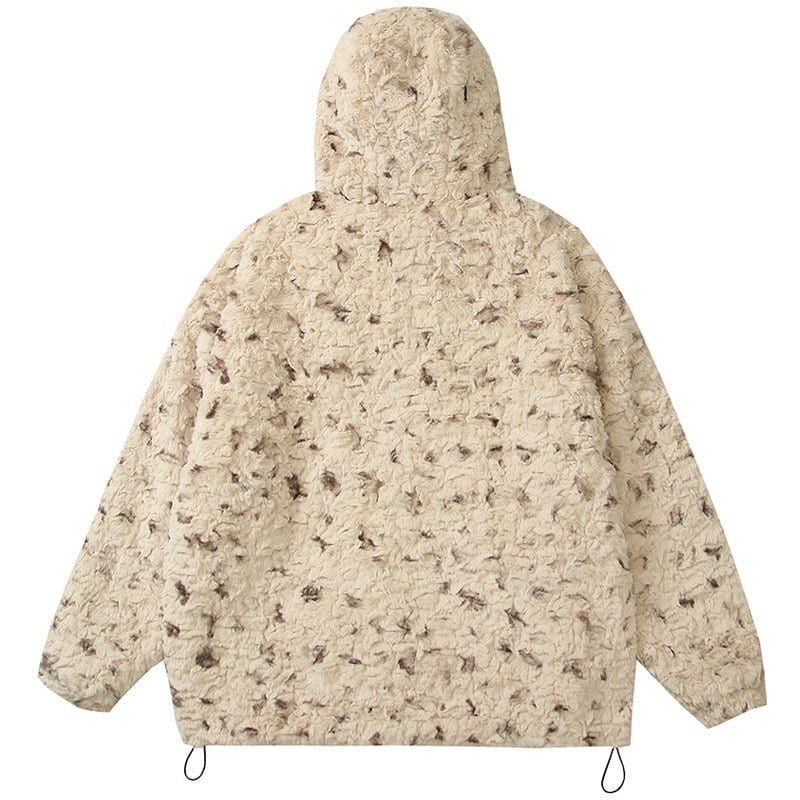 Sneakerhill® Rabbit Fur Hooded Winter Coat Sneakerhill