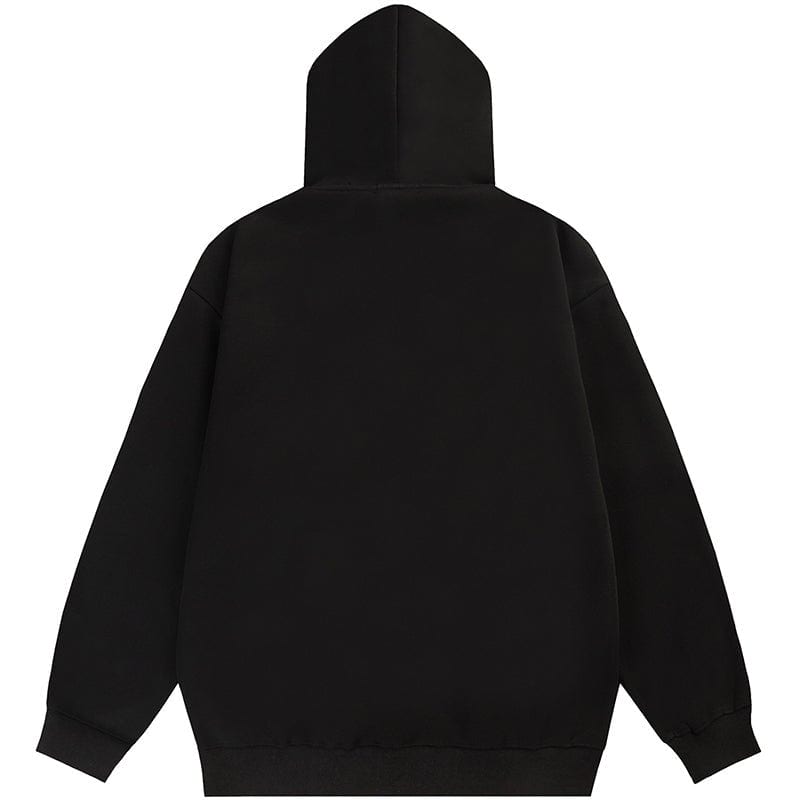 Sneakerhill® Street Spider Hoodie With Star - sneakerhillcom