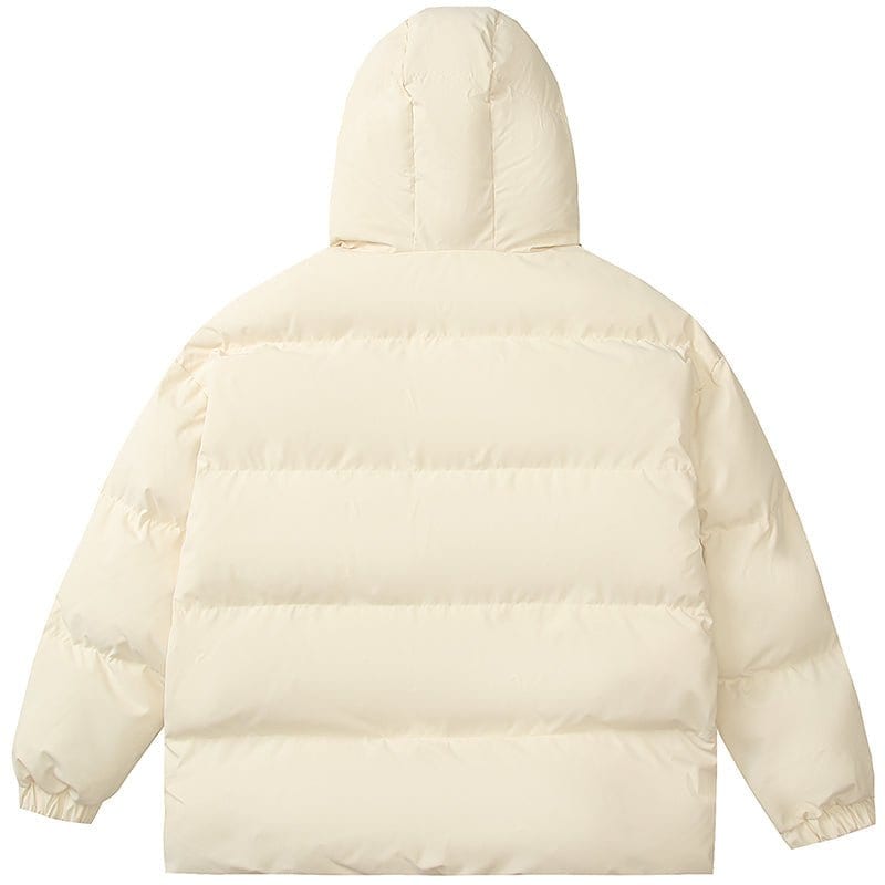 Sneakerhill® Star Puffer Winter Coat with Horn - sneakerhillcom