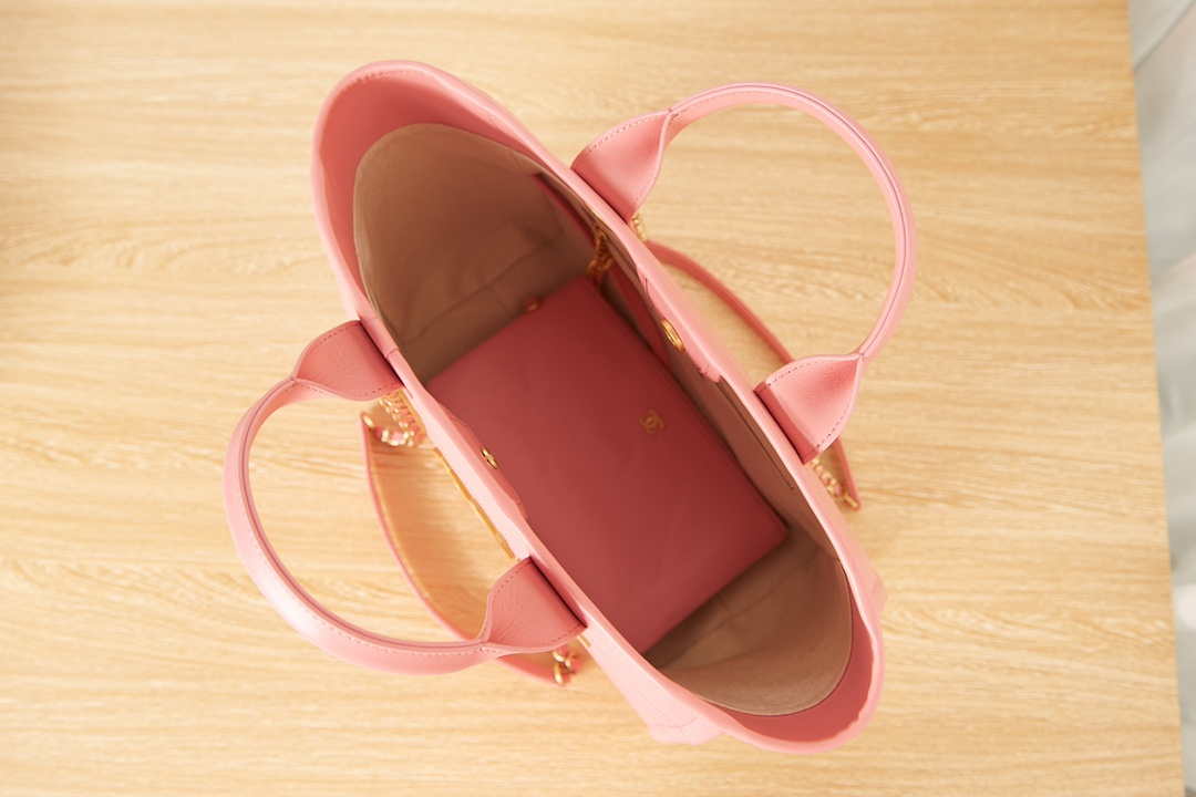 Sneakerhill - Small Shopping Bag Calfskin Core Pink